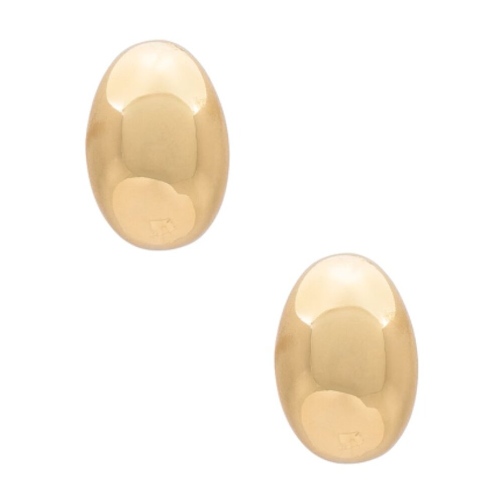 Shashi | Mini Tsuki Hoop Earrings in Gold